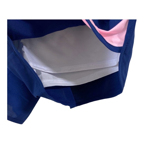 Lilly Pulitzer Ocean Trail Shorts Low Tide Navy Blue Luxletic Sz XL - Picture 4 of 6